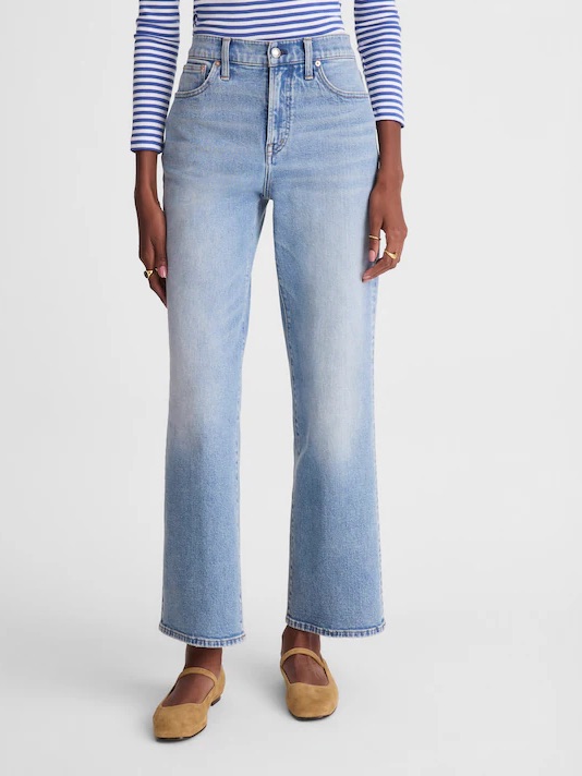 Madewell Perfect Vintage Wide Leg Crop Jeans, 29